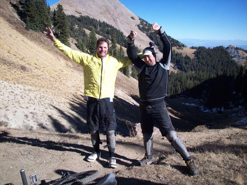 Mountain biking the whole enchilada