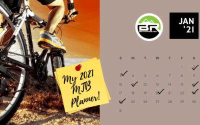 2021 MTB Planner For Achieving Your Riding Goals